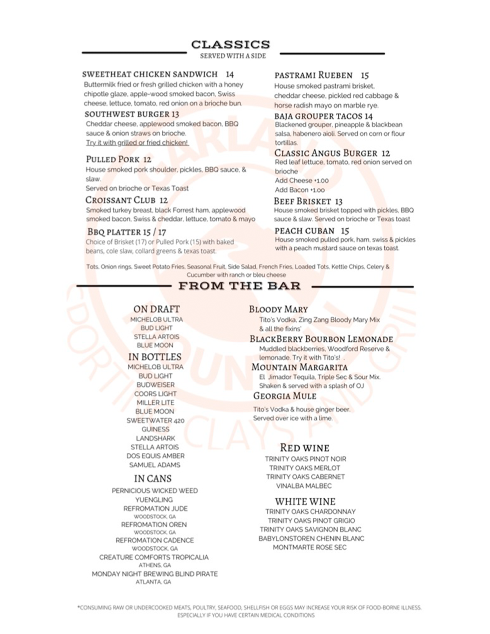 Grill Garland Mountain Sporting Clays & Grill